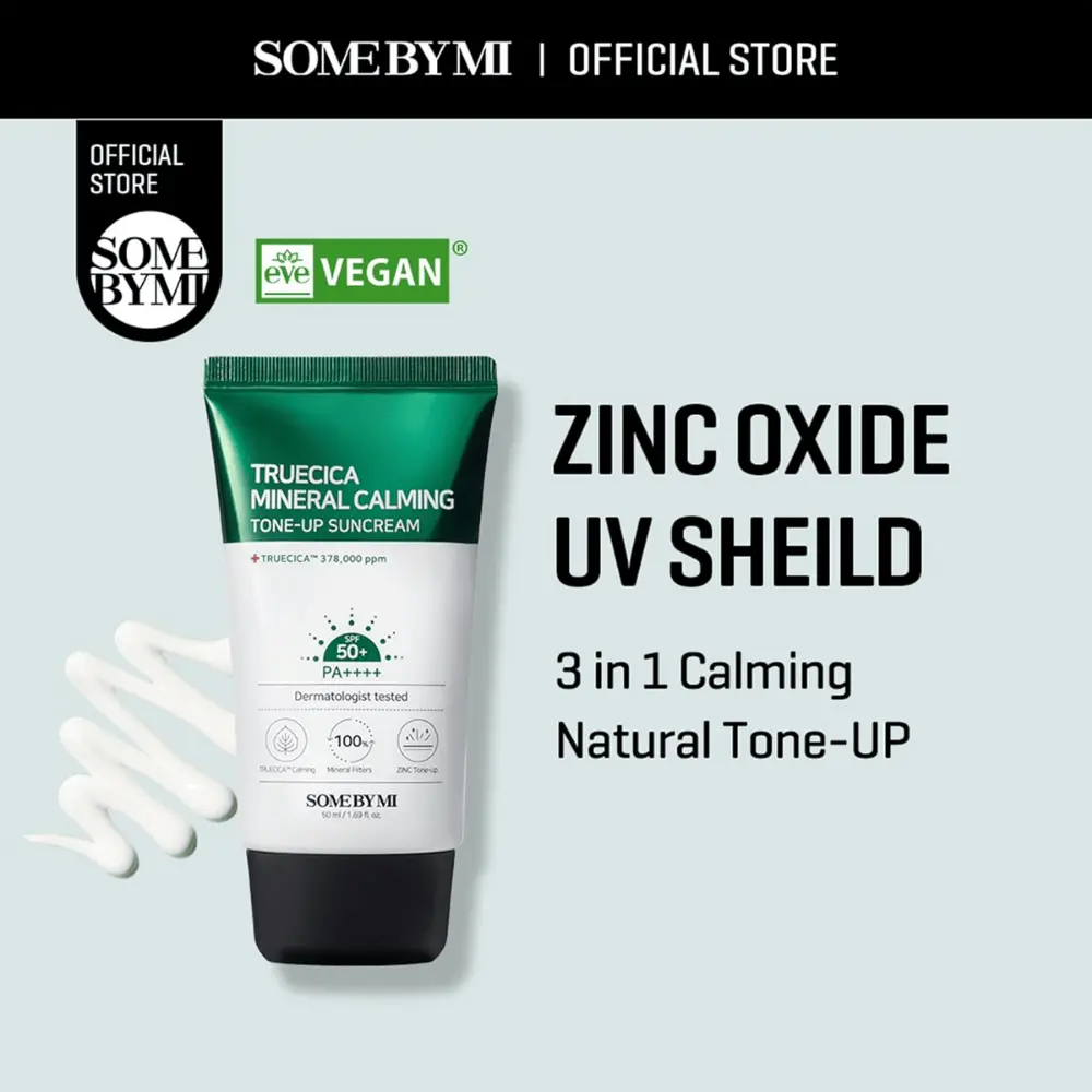 SOME BY MI Truecica Mineral Calming Tone-Up Sun cream SPF50+ 50Ml2.webp