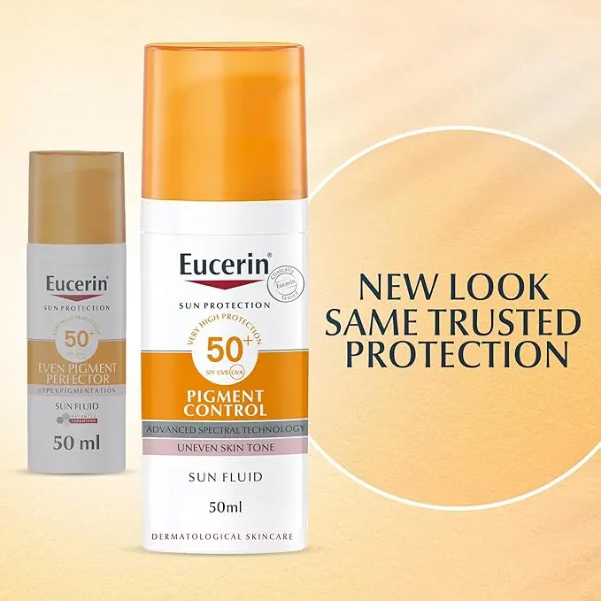Eucerin Face Sunscreen Even Pigment Perfector Hyperpigmentation Sun Fluid with Thiamidol  6.webp