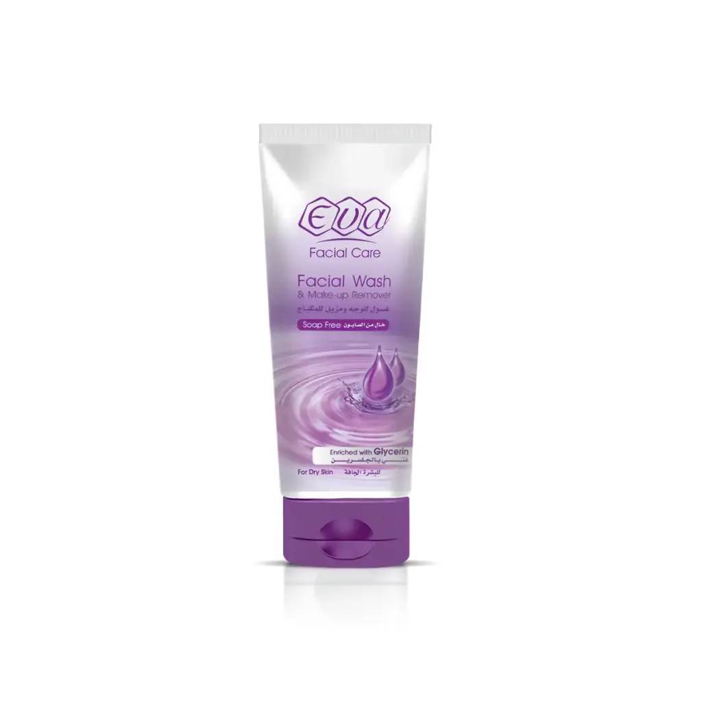 Eva Facial Wash and Make-up Remover Enriched with Glycerin For Dry Skin
