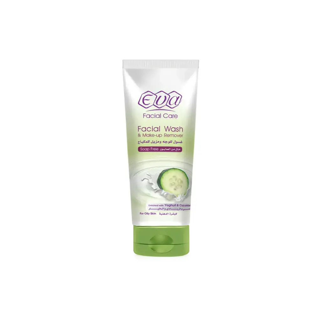 Eva Facial Wash and Make-up Remover Enriched with Yoghurt and Cucumber For Oily Skin