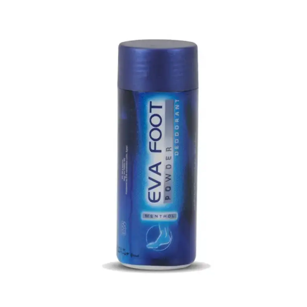 ايفا فوت بودرة لتعطير وازالة رائحة القدمين قدم بالمنتول 50 جم