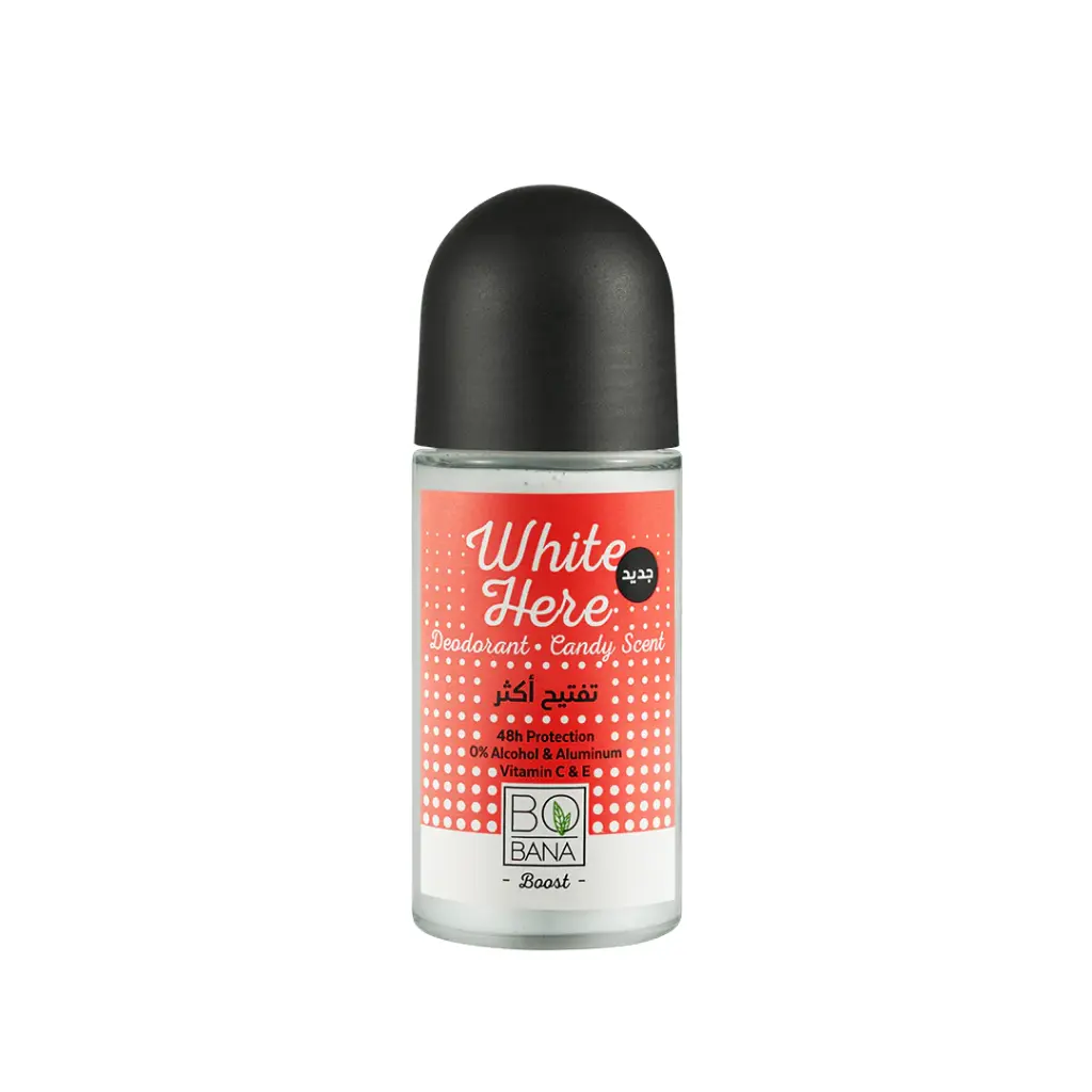 Bobana White Here Deodorant with Candy Scent 50ml