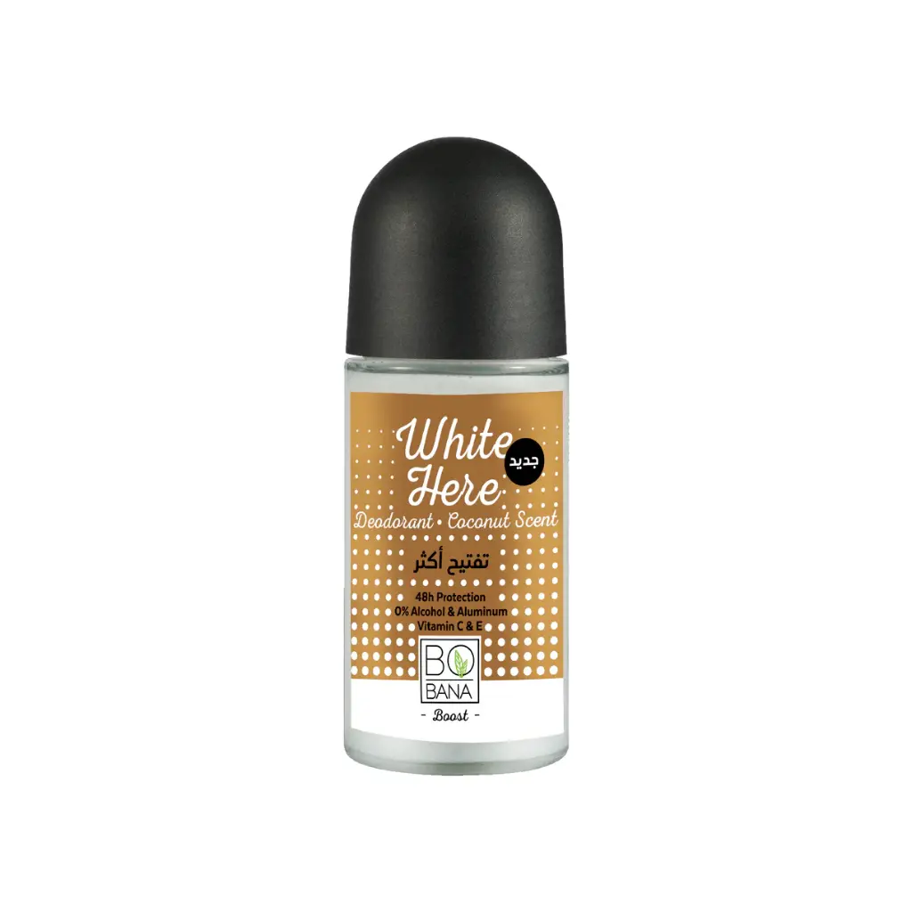 Bobana White Deodorant with Coconut Scent 50ml