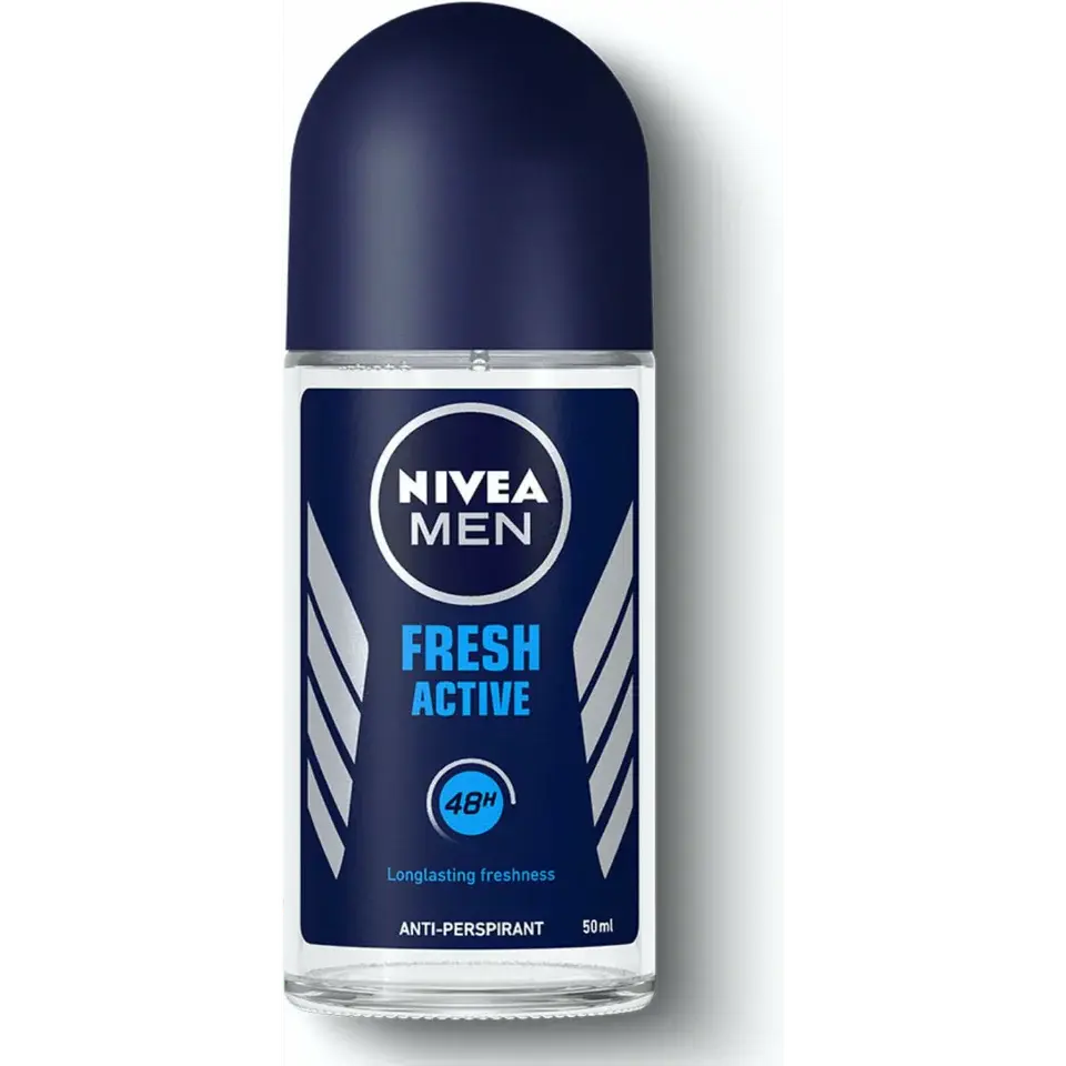 Nivea Fresh Active Roll-On Deodorant For Men - 50ml