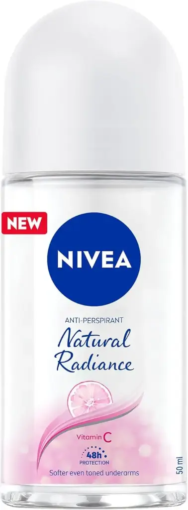 NIVEA Natural Radiance Antiperspirant Roll-on for Women - 50ml