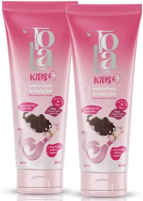 Tola Curly Hair Cream for Kids 1+1 - 120 ml