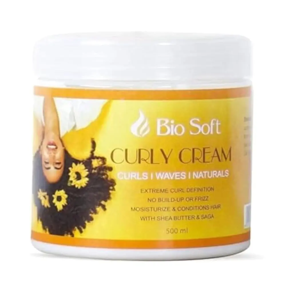 Bio Soft Curly Cream, Curls & Natural & Waves - 500ML