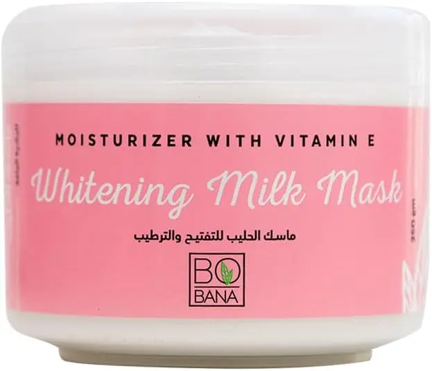 Bobana Whitening Milk Mask with Vitamin E - 250g