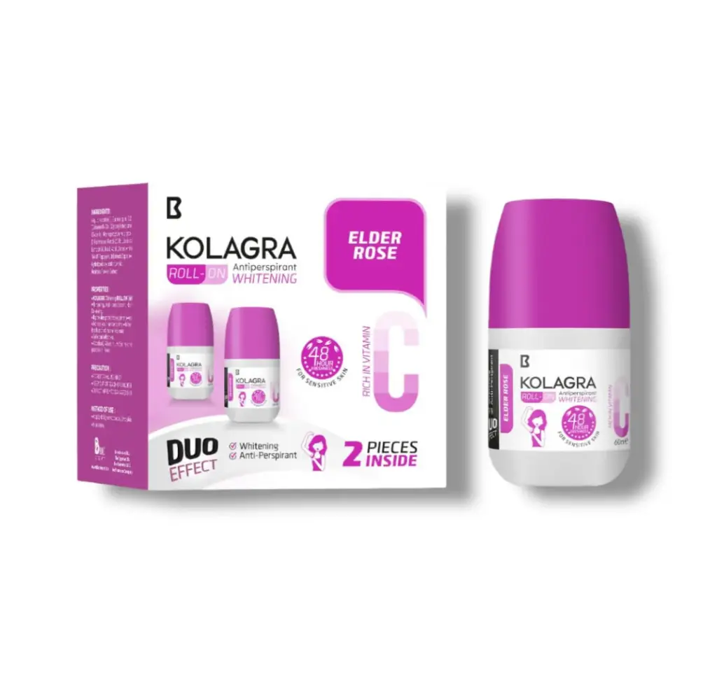 Kolagra whitening Roll on  1+1 Elder Rose