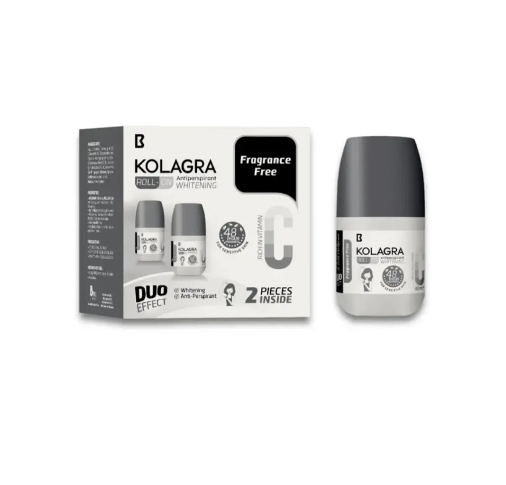 Kolagra whitening Roll on 1+1 Fragrance Free
