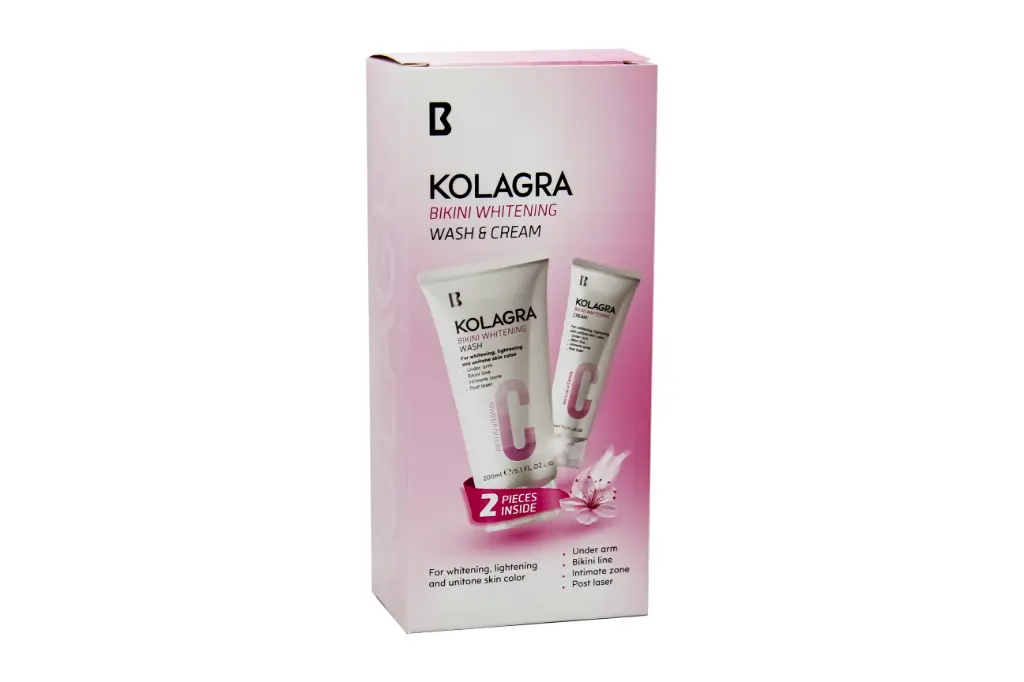 Kolagra Bikini Whitening Cream - 50ml (1+1)