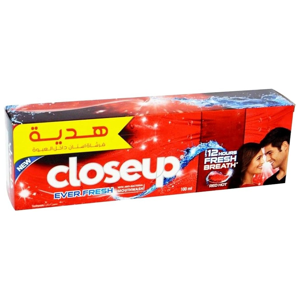 CLOSE UP Ever Fresh for 12H Red Hot Toothpaste 100ml