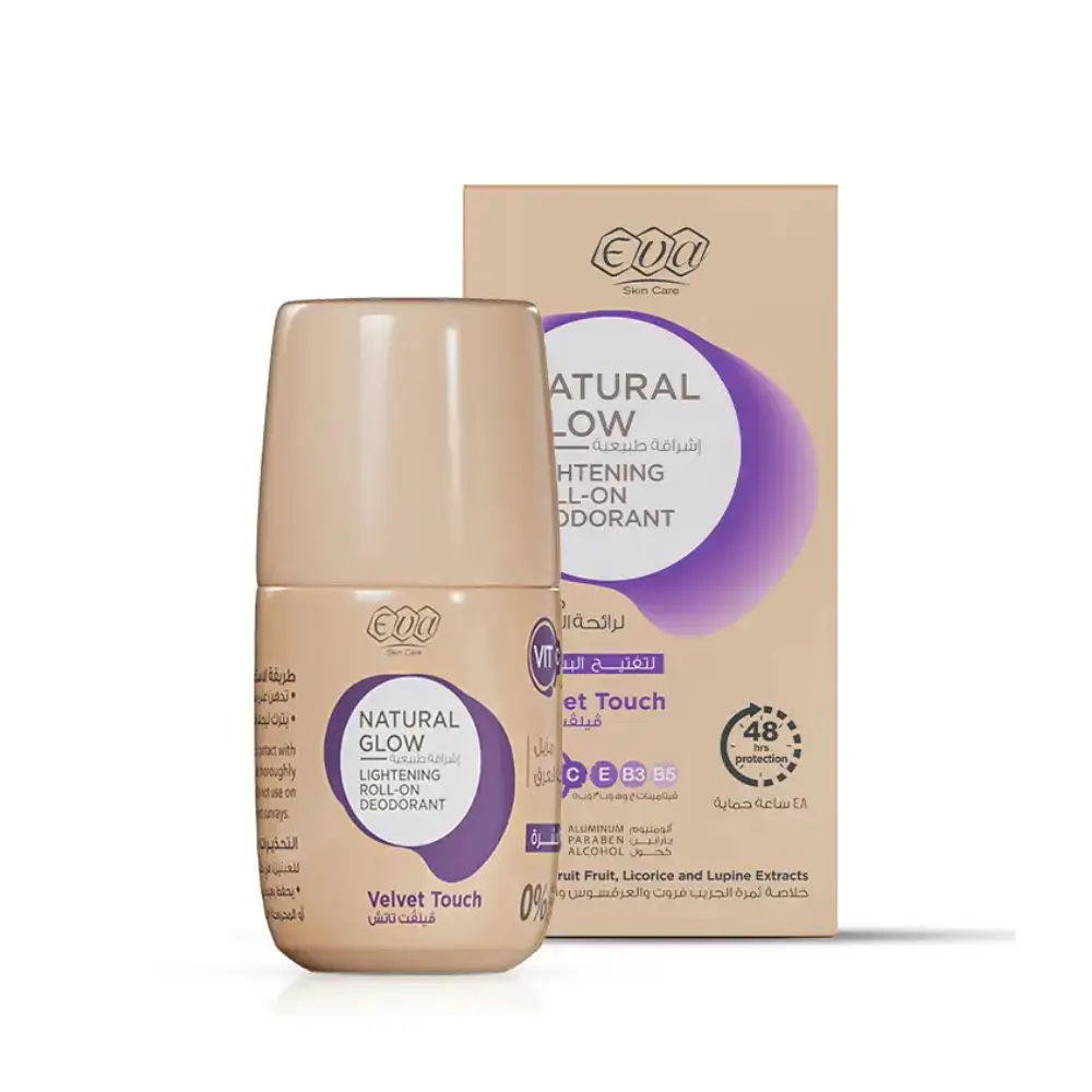 ايفا اشراقة طبيعية رول اون 60 جم فيلفيت تاتش