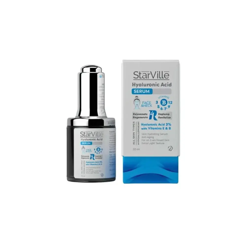 StarVille Hyaluronic Acid Serum - 30ml