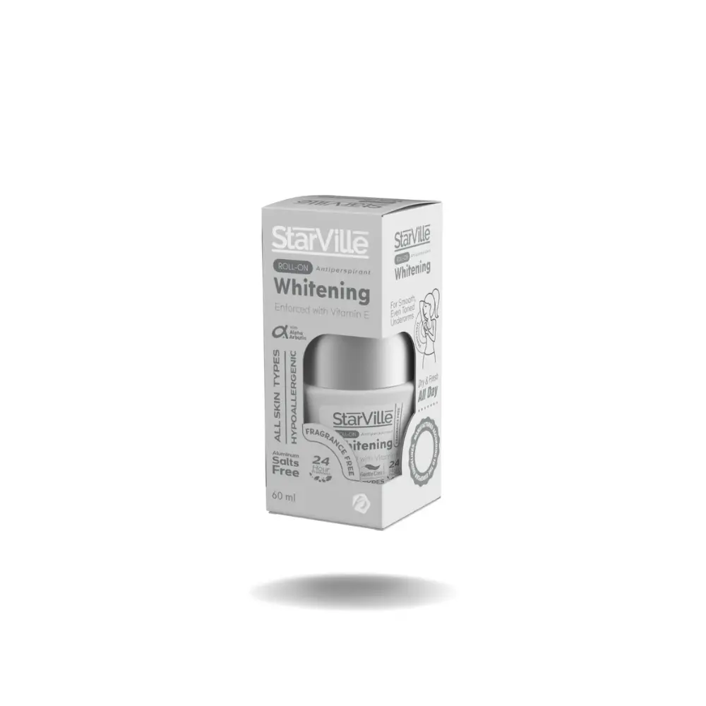 Starville Whitening Roll On Fragrance Free - 60 ml
