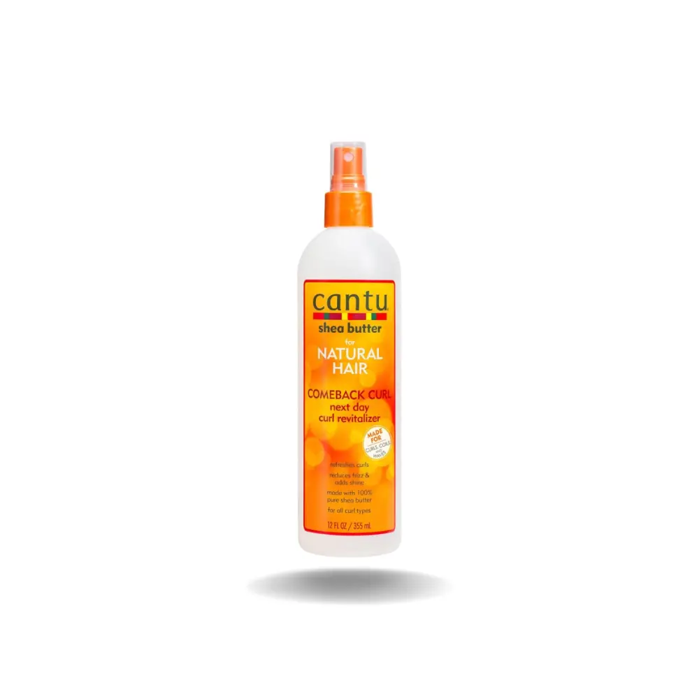 Cantu Shea Butter Comeback Curl Next Day Curl Revitalizer Spray for Natural Hair - 355 ml