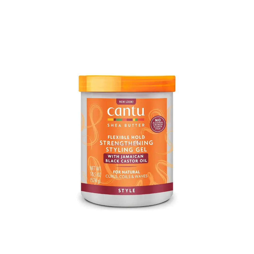 Cantu Styling Gel Maximum Hold with Castor Oil 524ml