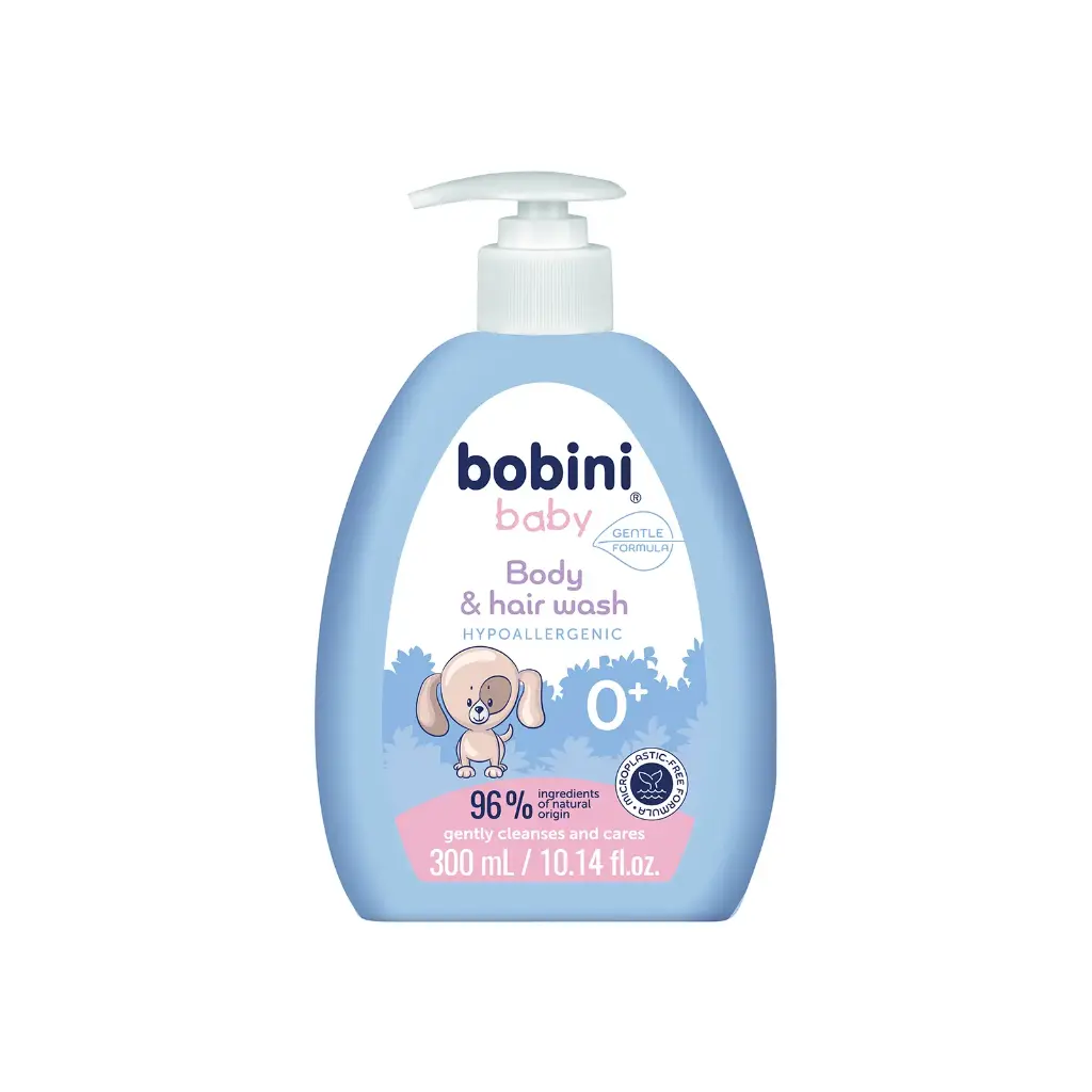 Bobini Baby 2in1 Body and Hair Wash - 300ml