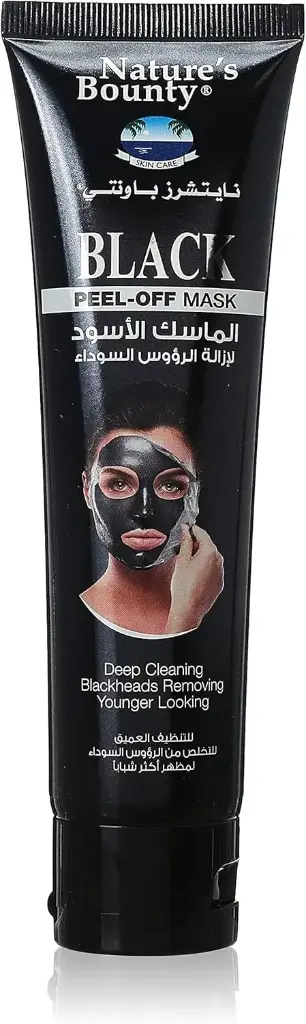 Nature's Bounty Black Peel-Off Mask for Blackheads - 100 ml