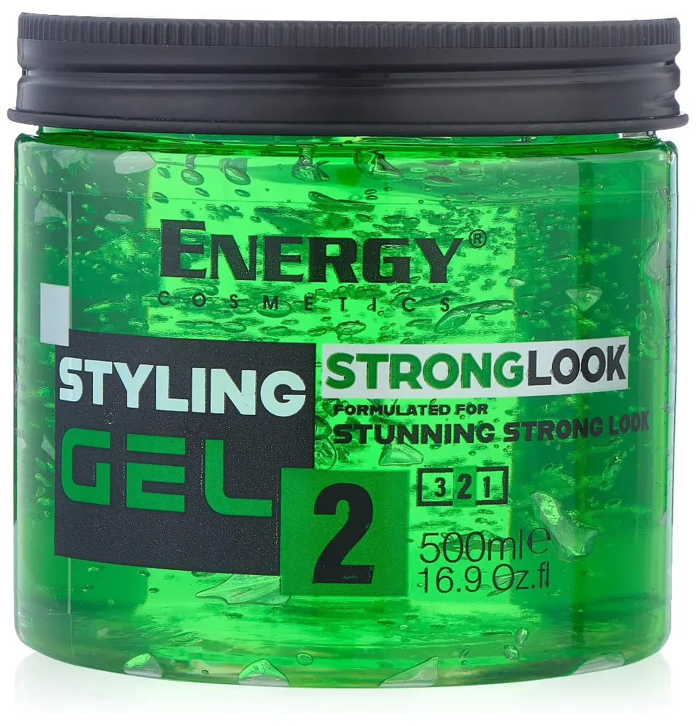 Energy No. 2 Strong Look Styling Hair Gel - 500ml