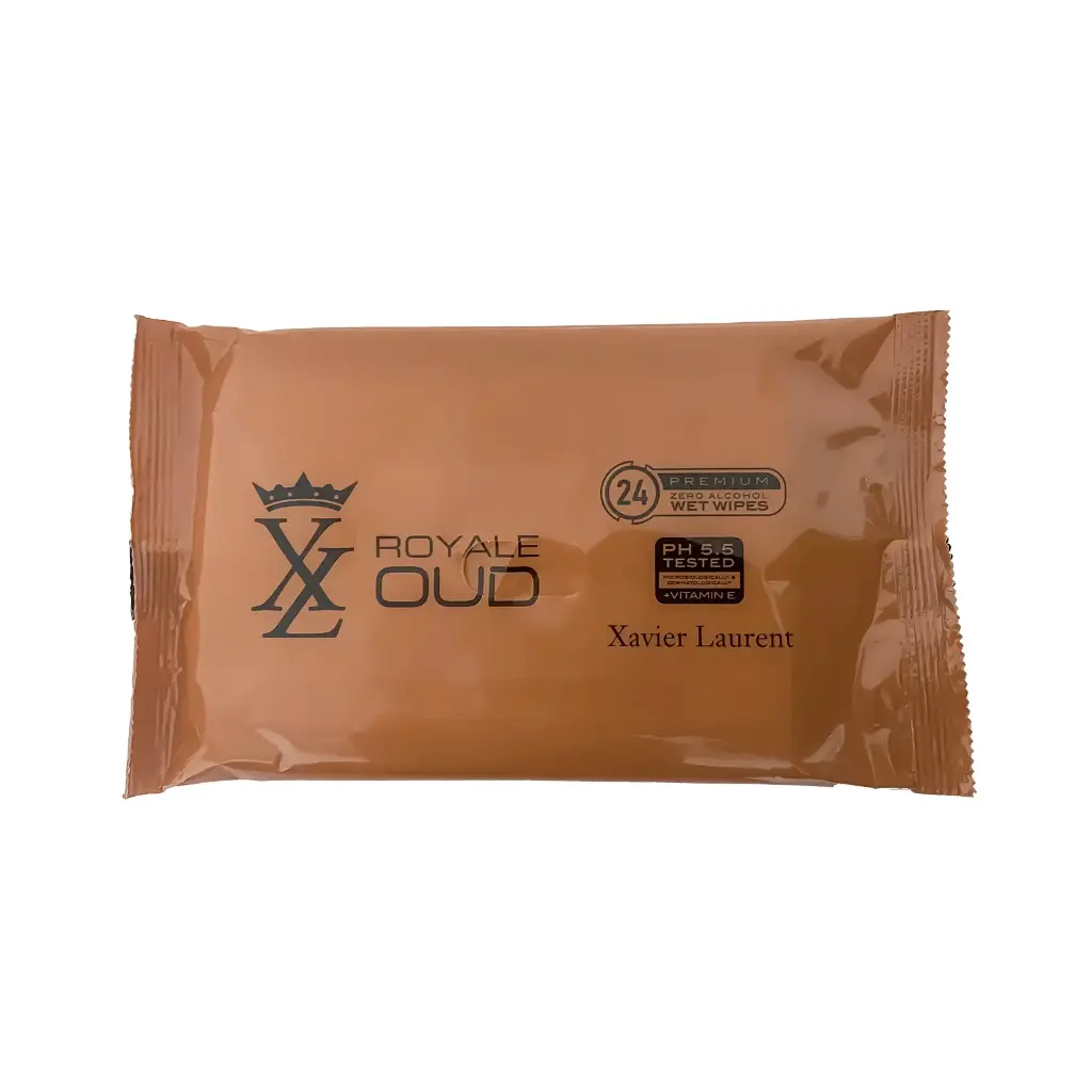 Xavier Laurent Royale Wipes Oud Zero Alcohol 24Pc