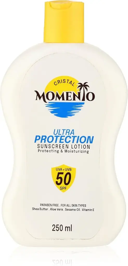 Cristal Momento Sunscreen Lotion SPF 50 250ml