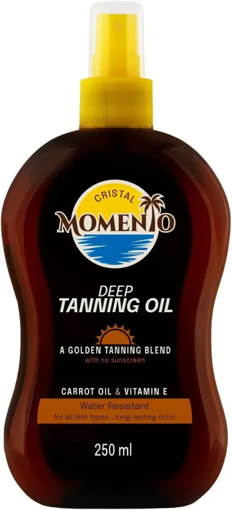Momento Deep Tanning Oil with Sun Protection Factor