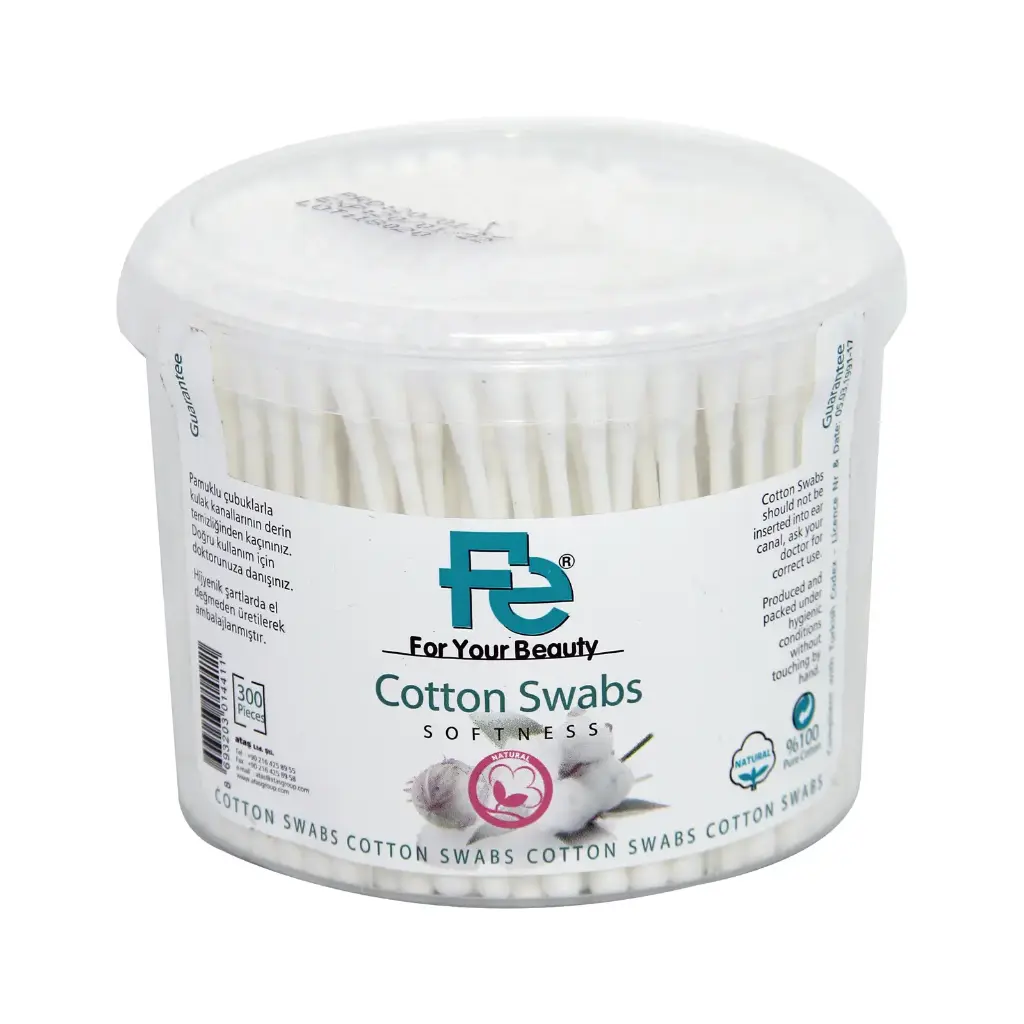 Fe Cotton Swabs - 30 Pieces
