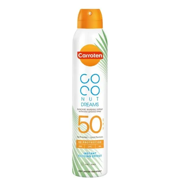 Carroten Coconut Dreams Suncare Invisible Spray 50SPF 200ML(0692)