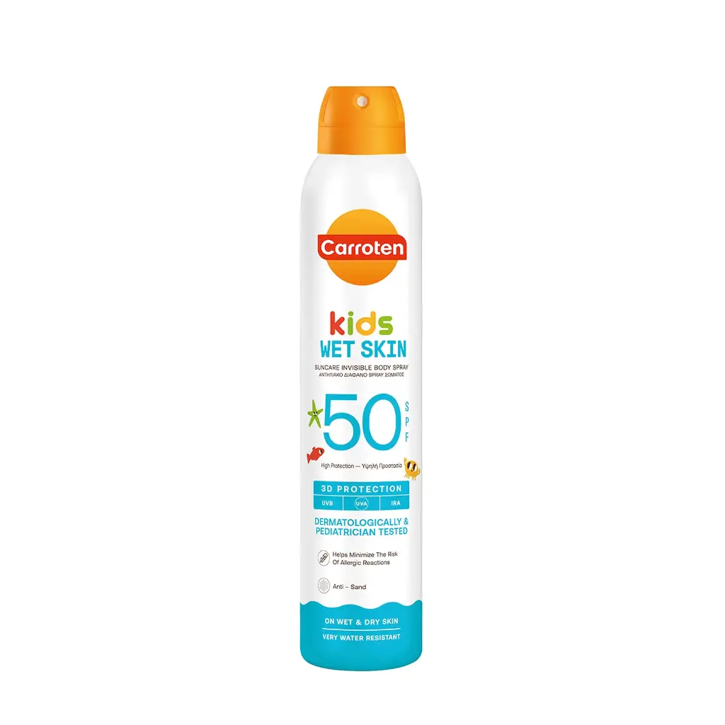Carroten Kids Wet Skin Suncare spray SPF50 200 ml