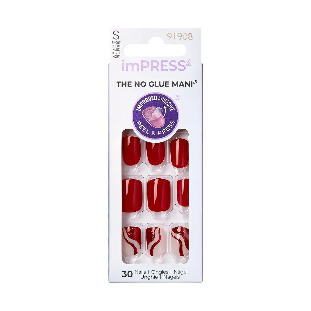 Kiss imPRESS The No Glue Mani 91908