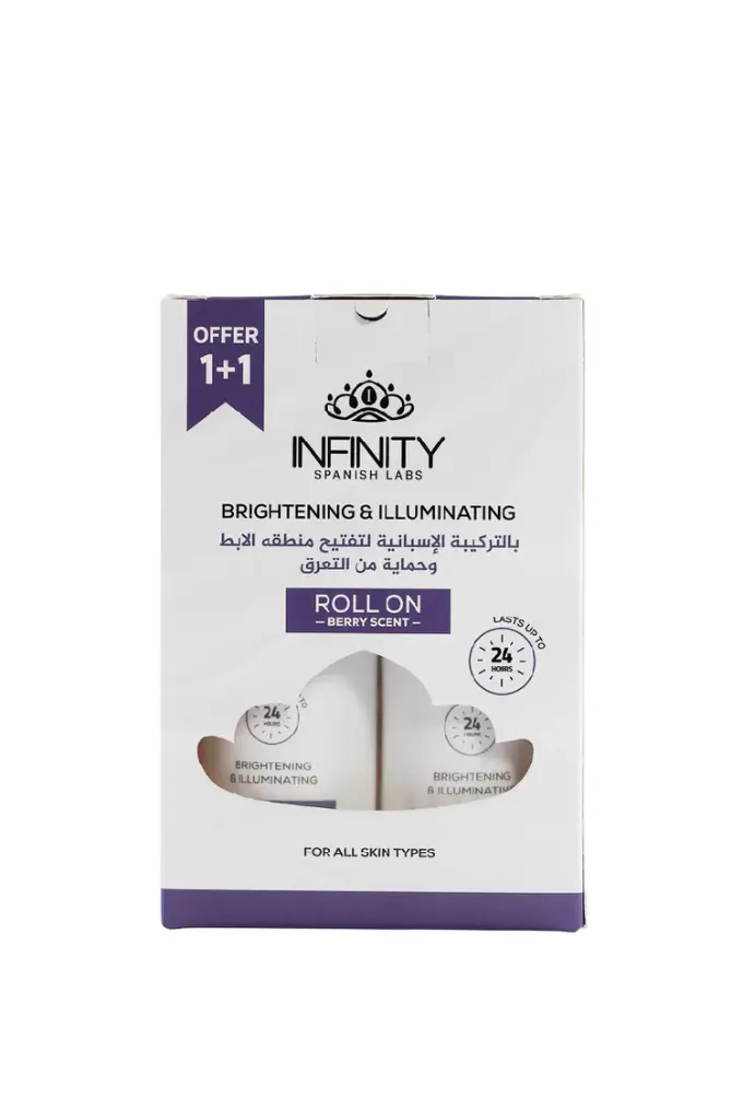 Infinity Deodorant Roll-on Berry Scents 80ml - 1+1