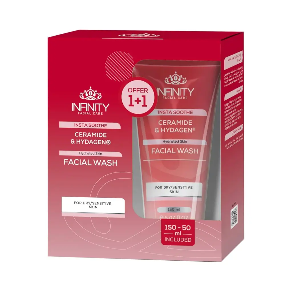 Infinity Insta Soothe Facial Wash 150ml + 50ml