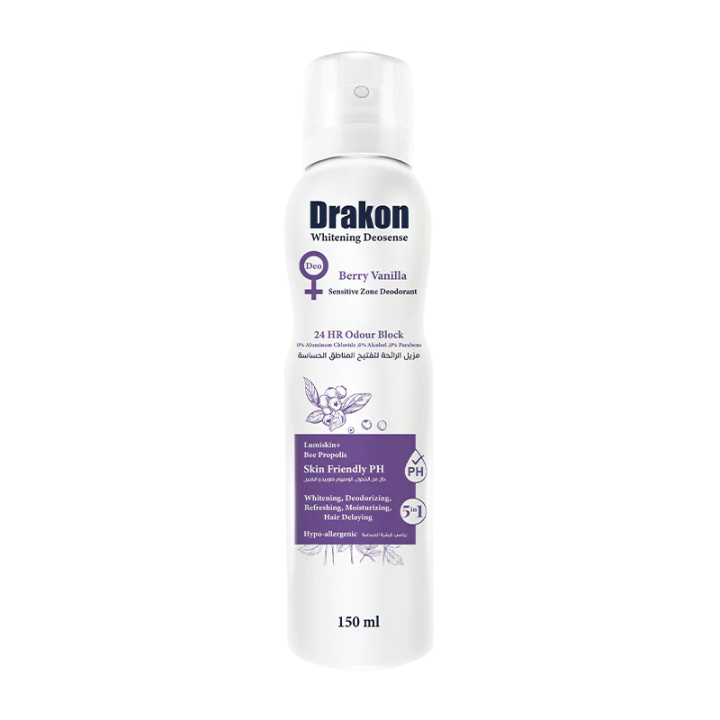Drakon Whitening Spray for Intimate Areas - Berries & Vanilla