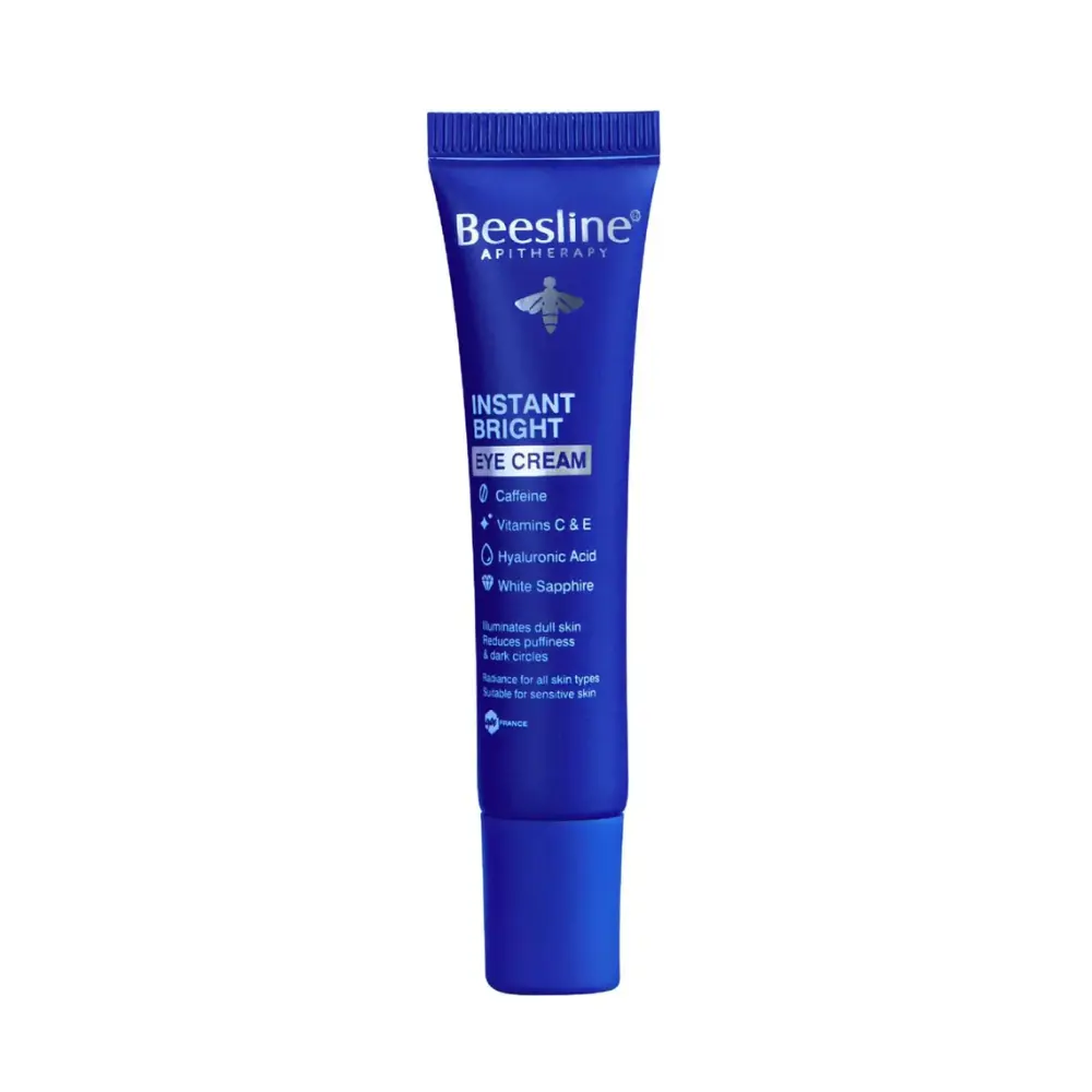 Beesline Instant Bright Eye Cream Whitening & Radiance For All Skin Types - 15ml 