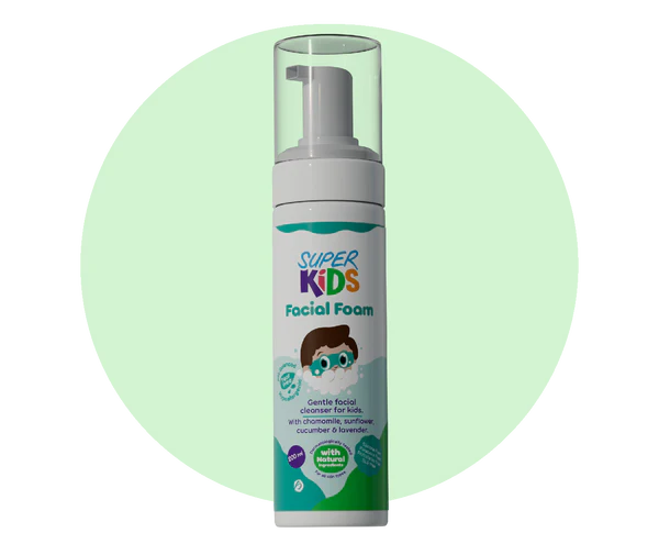 Superkids Facial Foam cleanser 200 ml