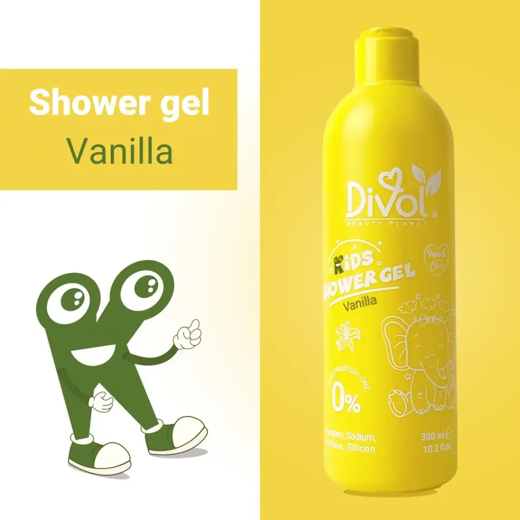 Divol Vanilla Shower Gel - 300ml