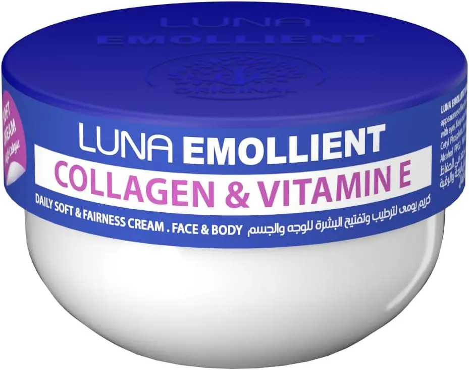 Luna Emollient Soft Cream with Vitamin E & Collagen 160gm