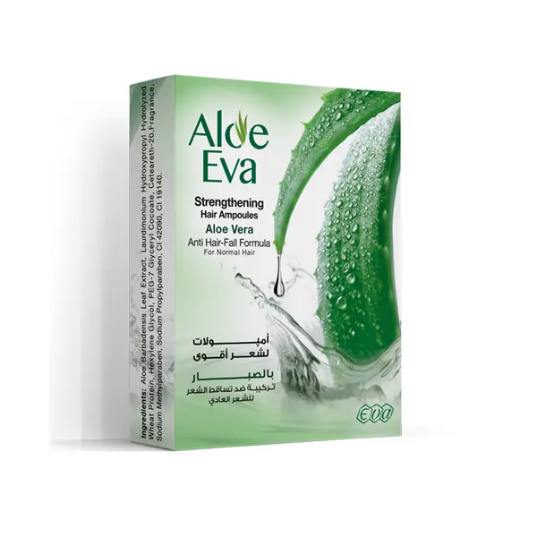 Aloe Eva Strengthening Hair Ampoules With Aloe Vera 4ampoules *15ML
