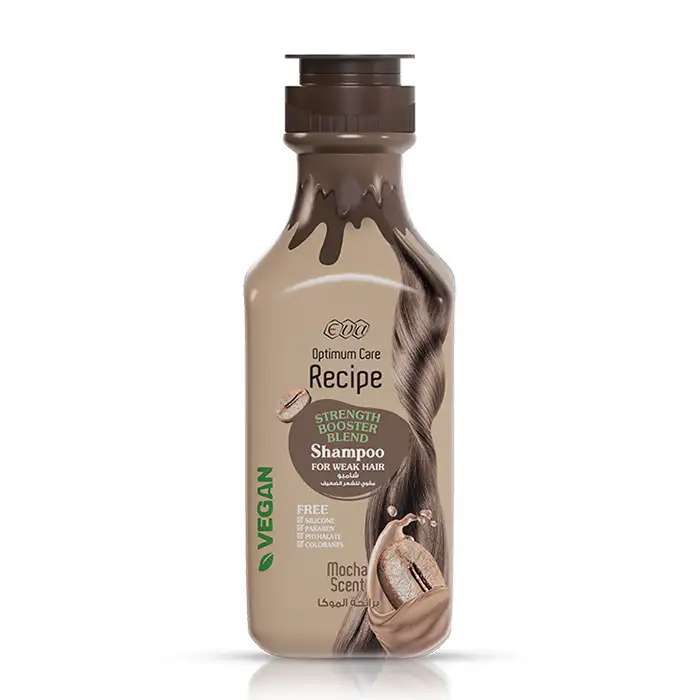 Eva Optimum Care Recipe Strength Booster Blend Shampoo Mocha Scent 350 Ml