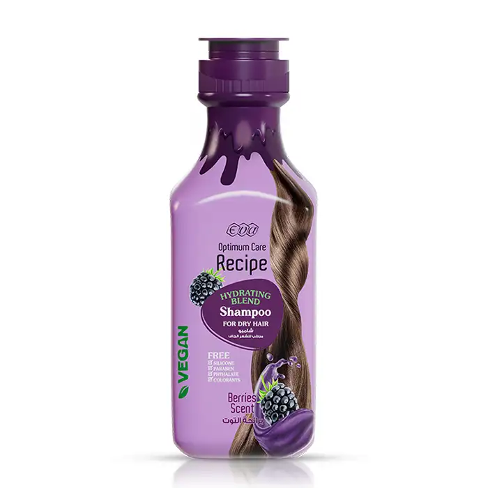 Eva Optimum Care Recipe Hydrating Blend Shampoo Berries Scent 350 Ml