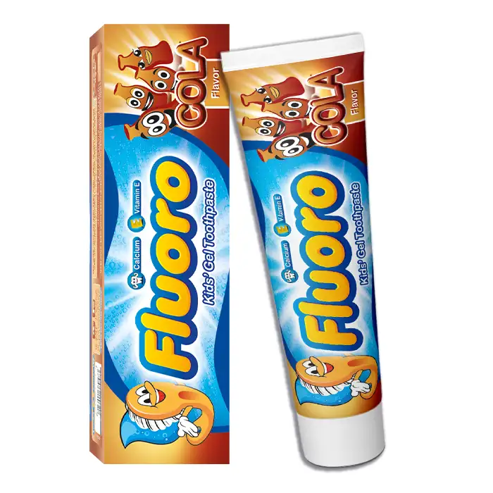 Fluoro Kids Toothpaste With Cola Flavour 50 gm 9583