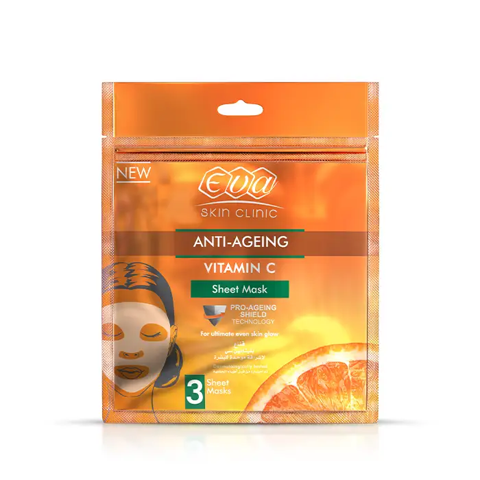 Eva Skin Clinic Vitamin C Sheet Mask - 3 Sheet Masks