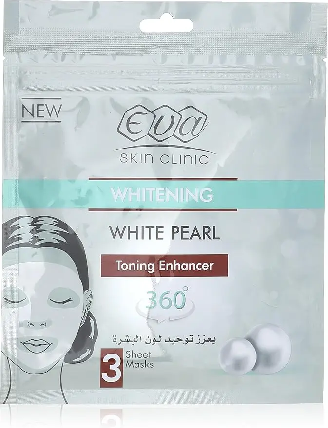 Eva Skin Clinic White Pearl Sheet Mask (3 Sheets)