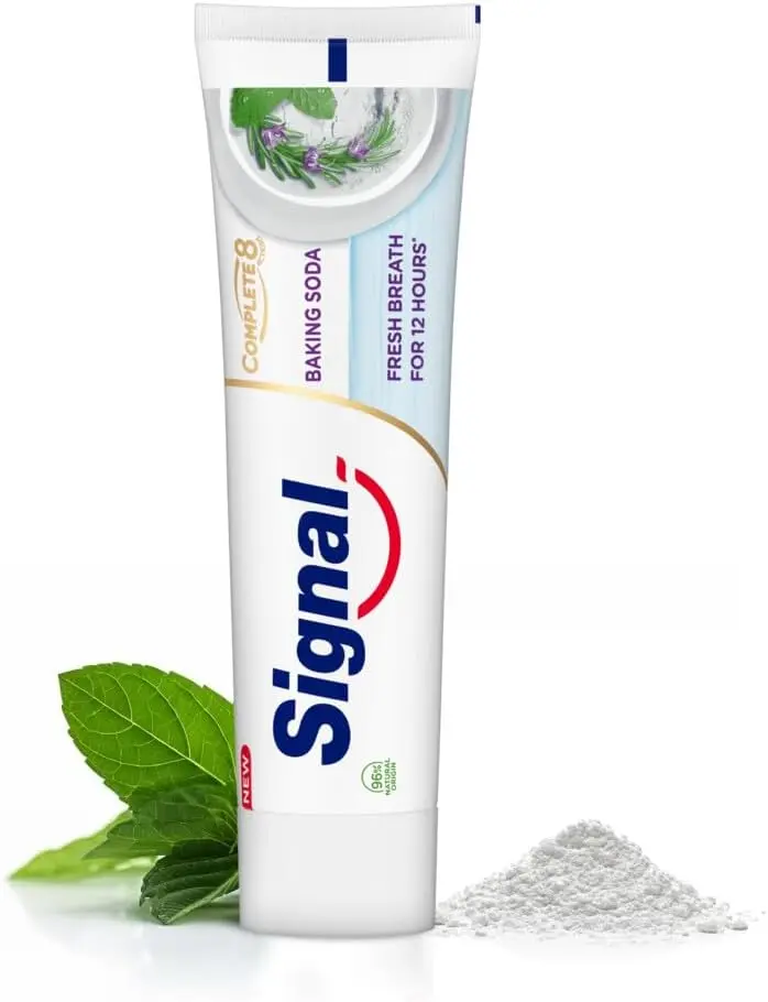 Signal Complete 8 Nature Elements Deep Cleaning & 12H Fresh Breath Toothpaste, 75ml