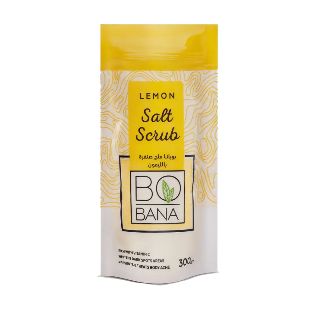 Bobana Lemon Salt Scrub 300gm