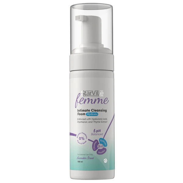 StarVille Femme Intimate Cleansing Foam Hydrate - 150 ml
