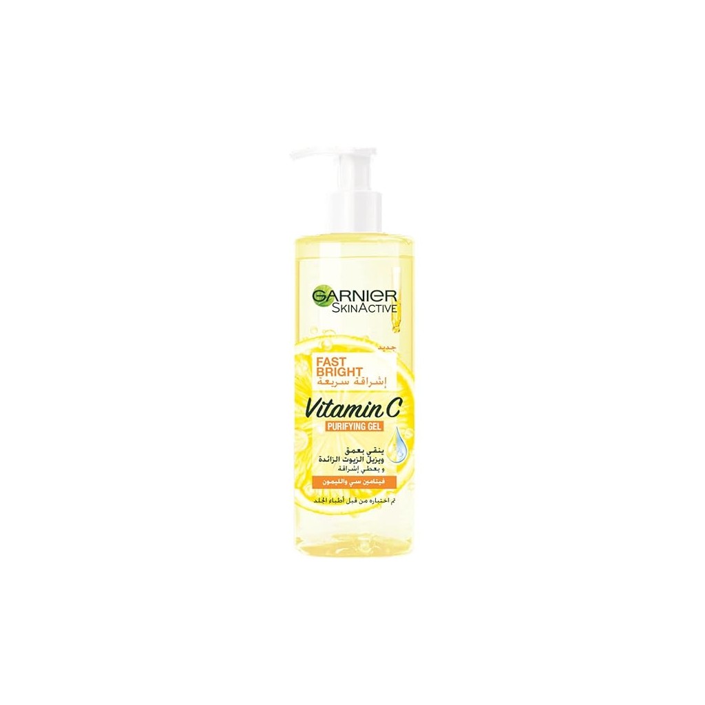 Garnier Fast Bright Vitamin C Purifying Gel Wash
