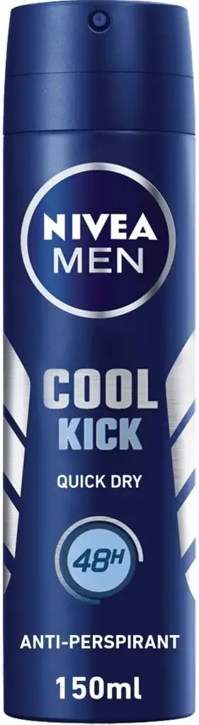 NIVEA MEN Deodorant Spray for Men, Cool Kick Fresh Scent, 150ml
