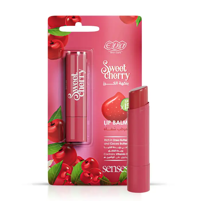 Eva skin care senses lip balm - sweet cherry 4gm